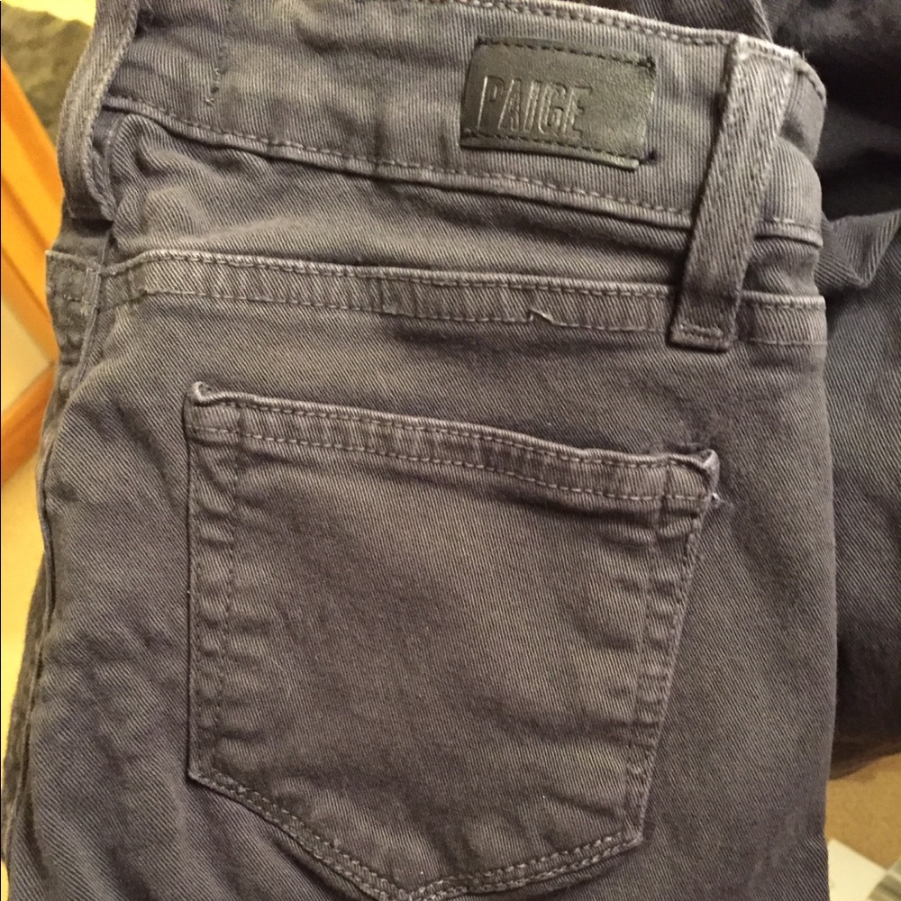 Women’s Paige size 24 grey jeans